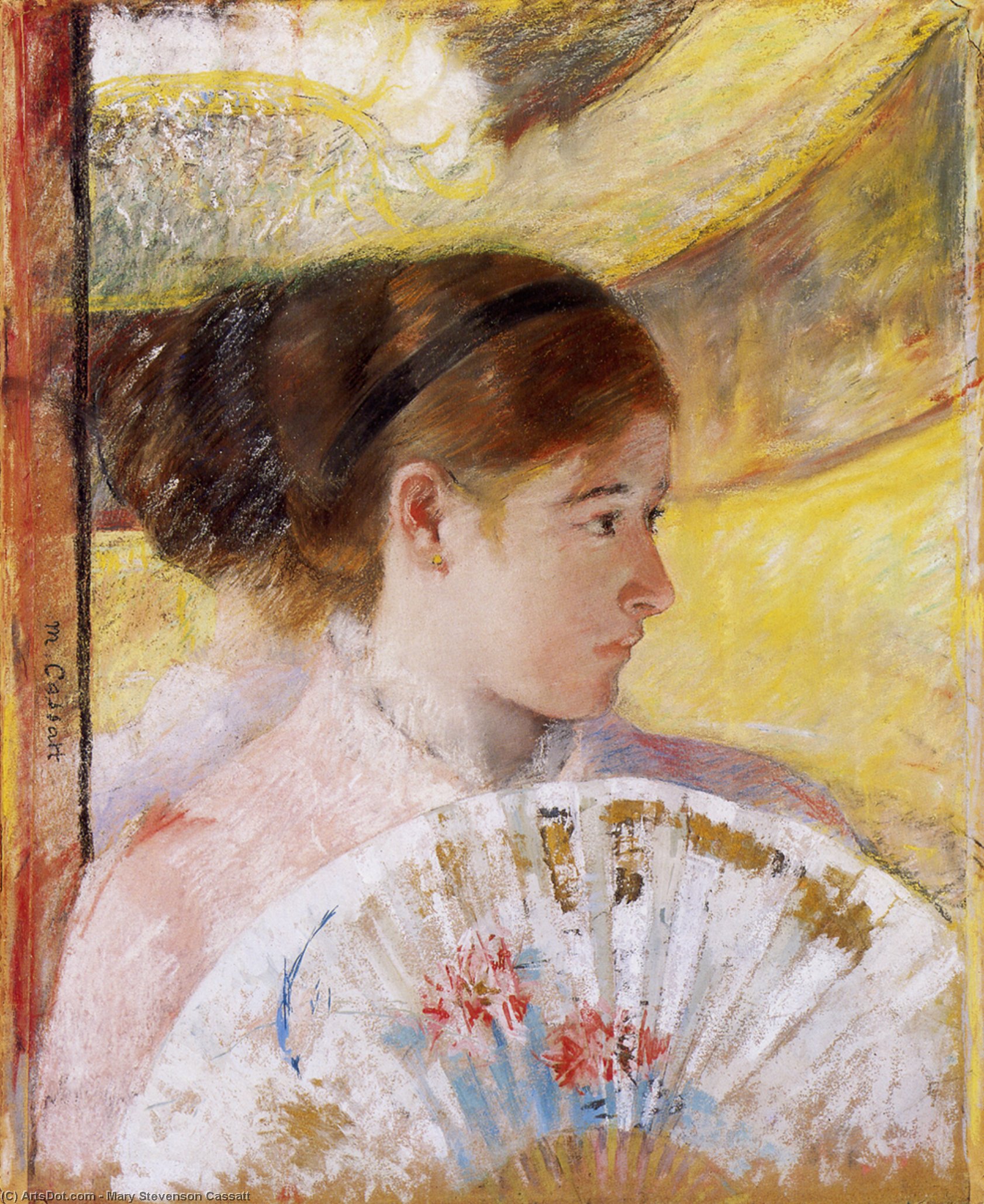 At The Theater — Mary Stevenson Cassatt