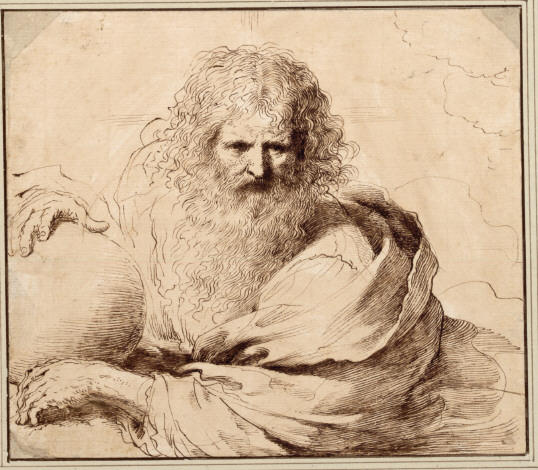 A Study Of God — Guercino