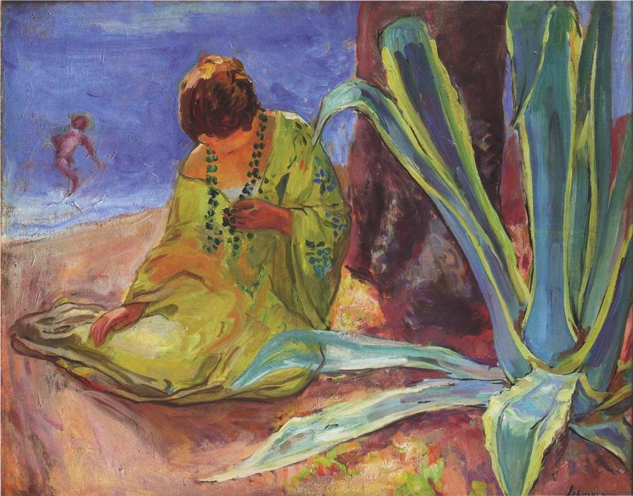 A Woman At Saint Maxime — Henri Lebasque
