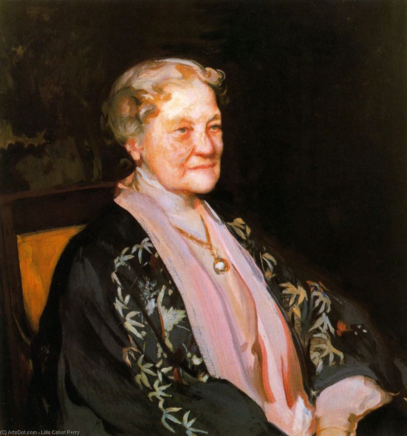 Portrait Of Lilla Cabot Perry — Лила Кабот Пери