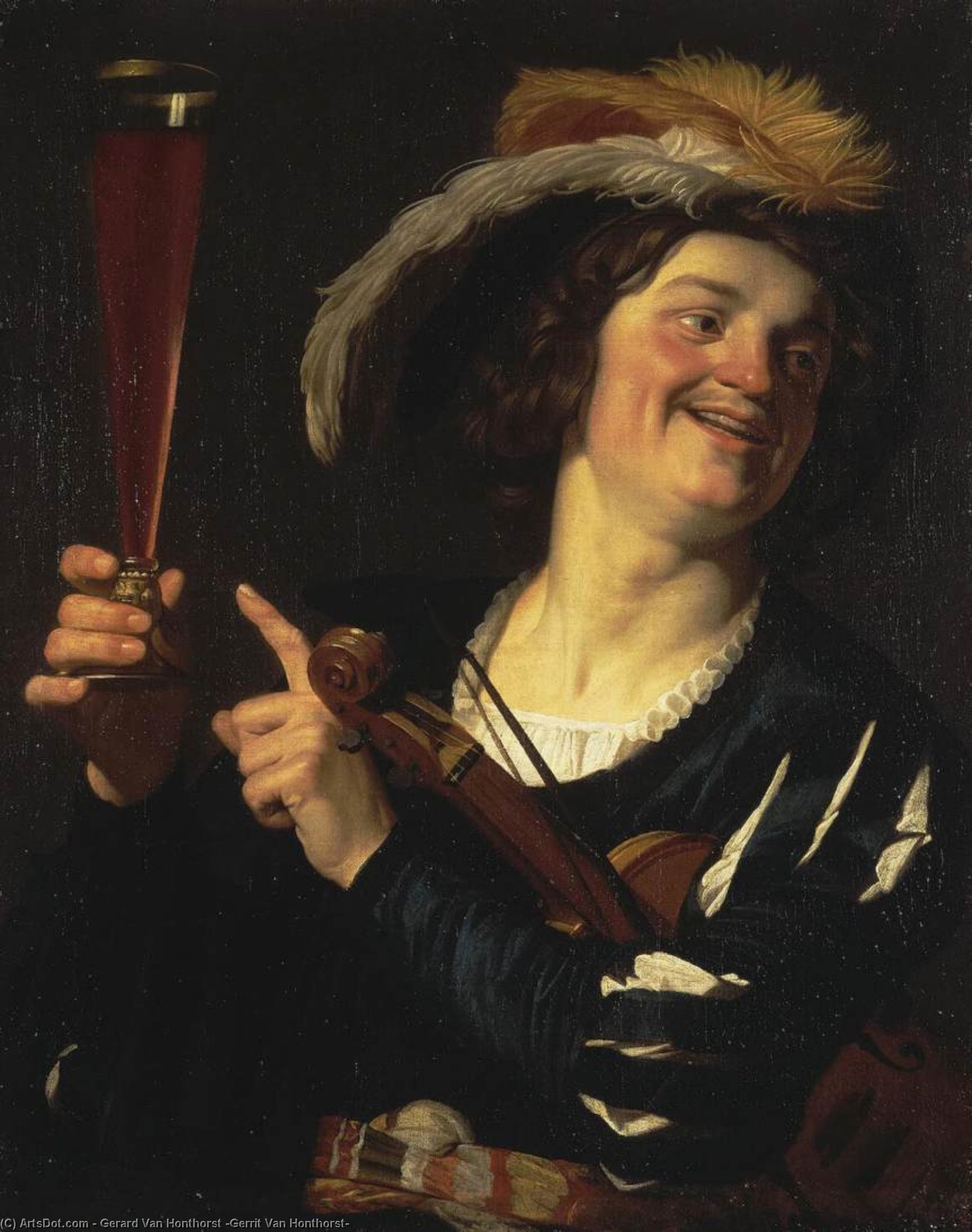 Convival Fellow — Gerard Van Honthorst