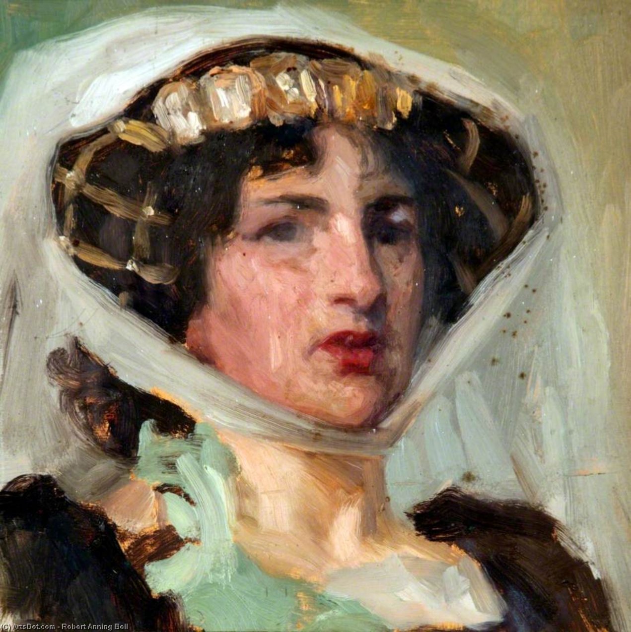 A Woman's Head — Robert Anning Bell