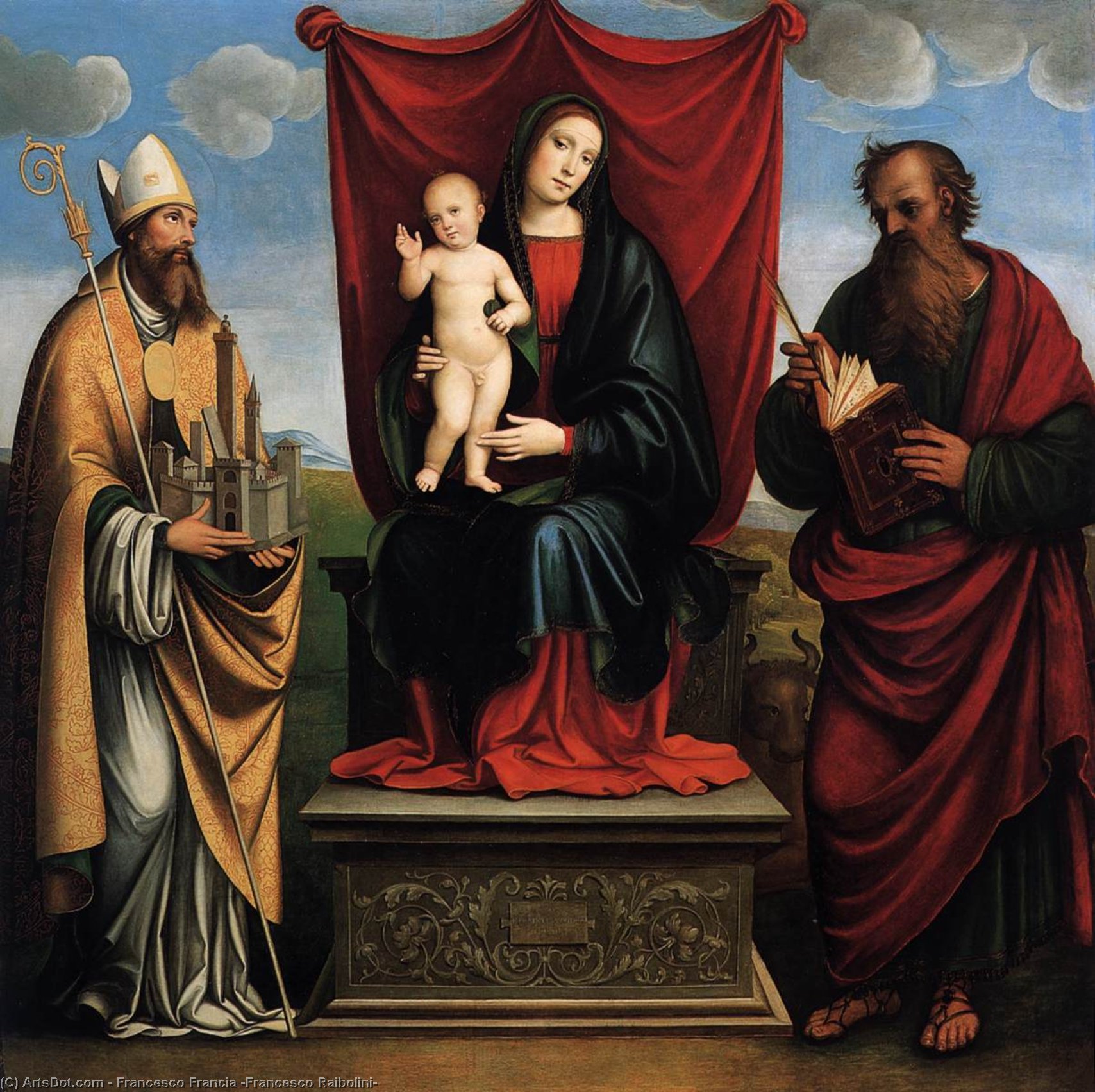 Sacra Conversazione — Francesco Francia (francesco Raibolini)