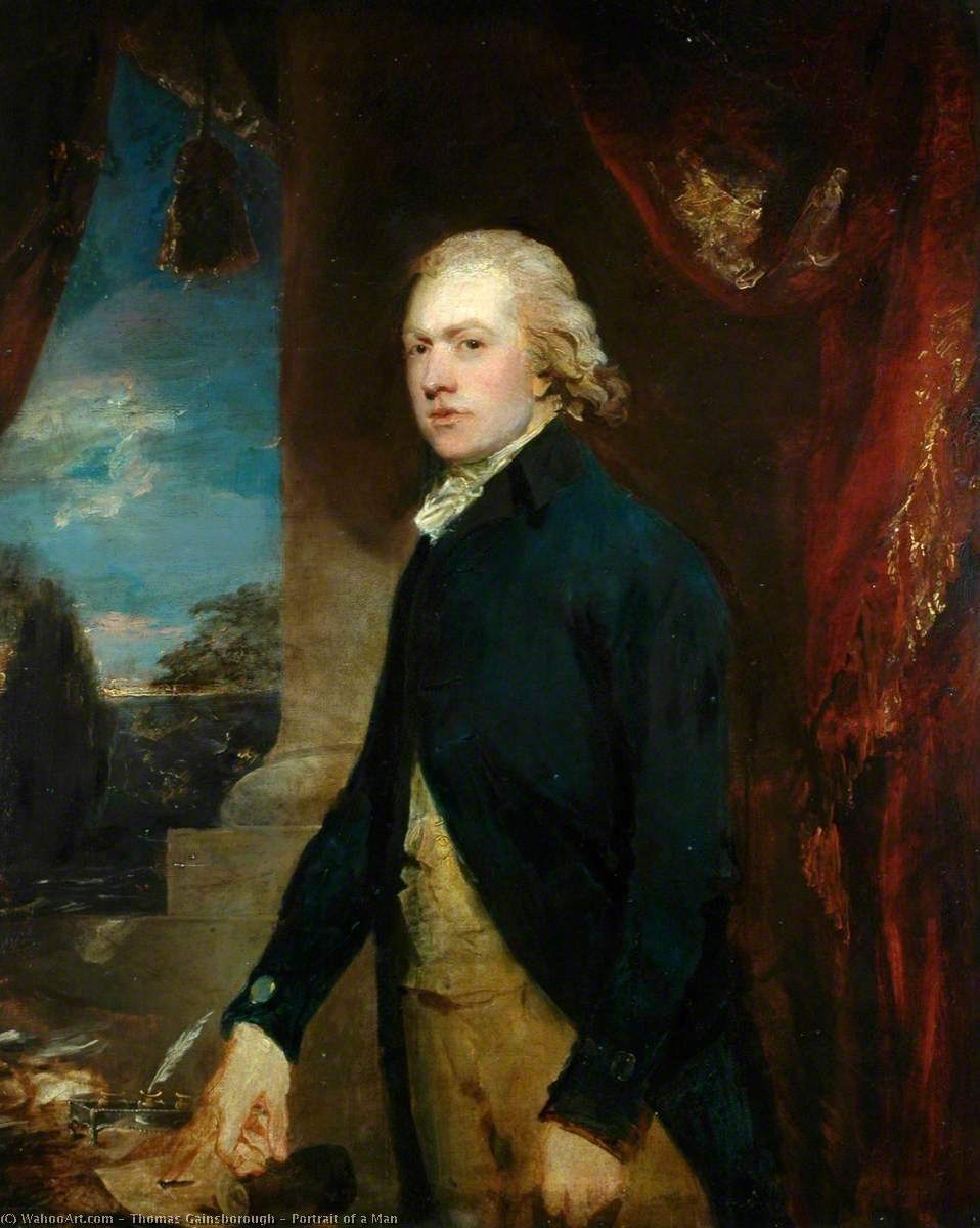 Portrait Of A Man — Thomas Gainsborough