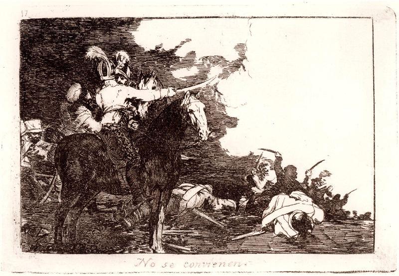 No Se Convienen — Francisco José De Goya Y Lucientes