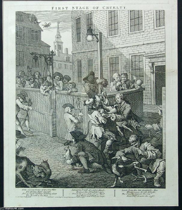 First Stage Of Cruelty — William Hogarth