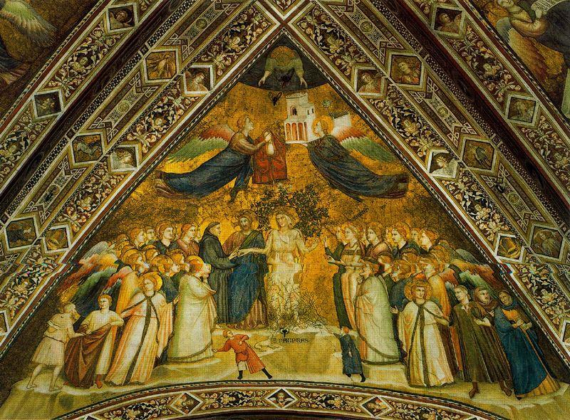 Alegoría De La Pobreza — Giotto Di Bondone