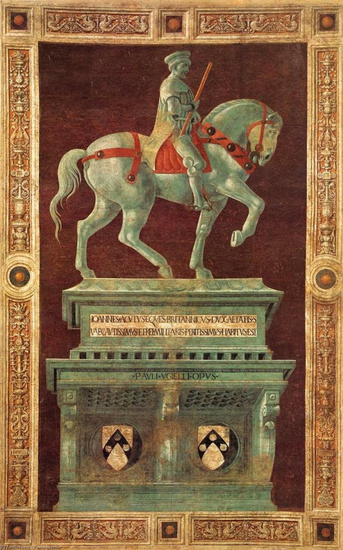 Funerary Monument To Sir John Hawkwood — Paolo Uccello