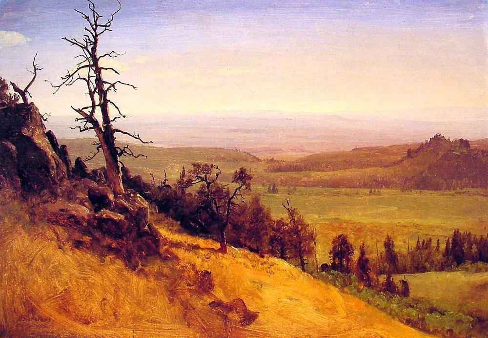 Nebraska Wasatch Mountains — Albert Bierstadt