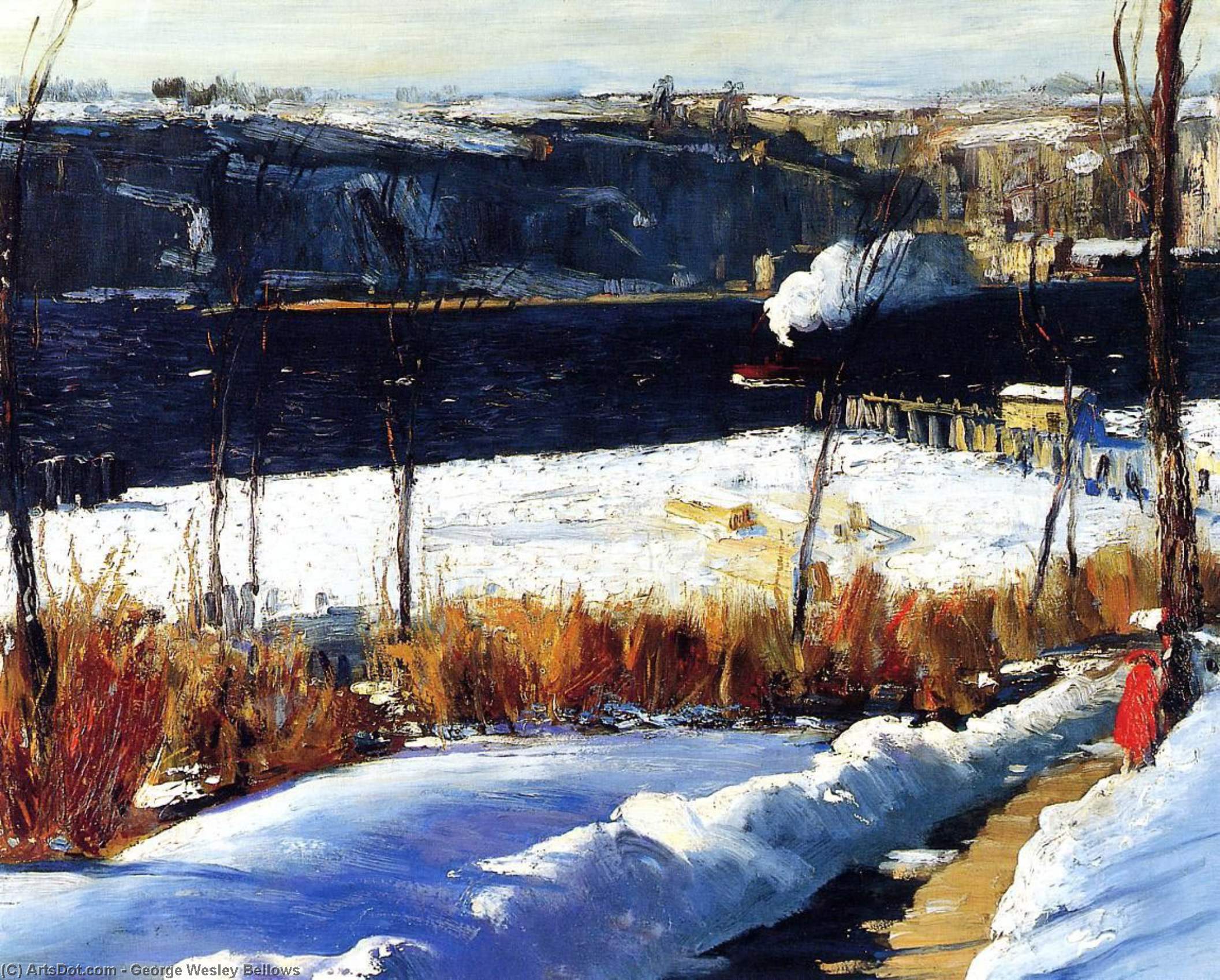 Winter Afternoon — George Wesley Bellows