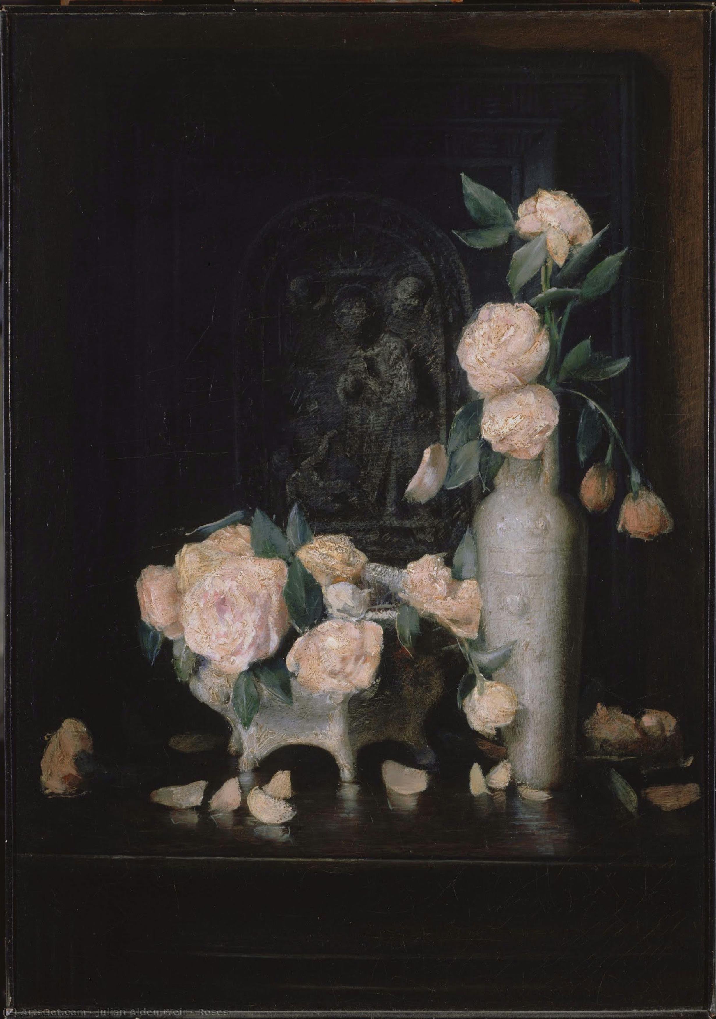 Roses — Julian Alden Weir
