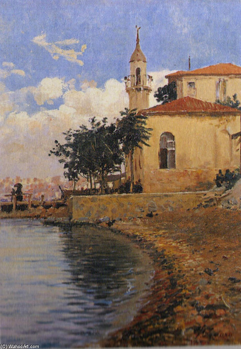 Mosque — Fausto Zonaro