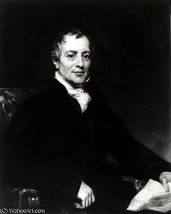 Portrait Of David Ricardo — Thomas Phillips