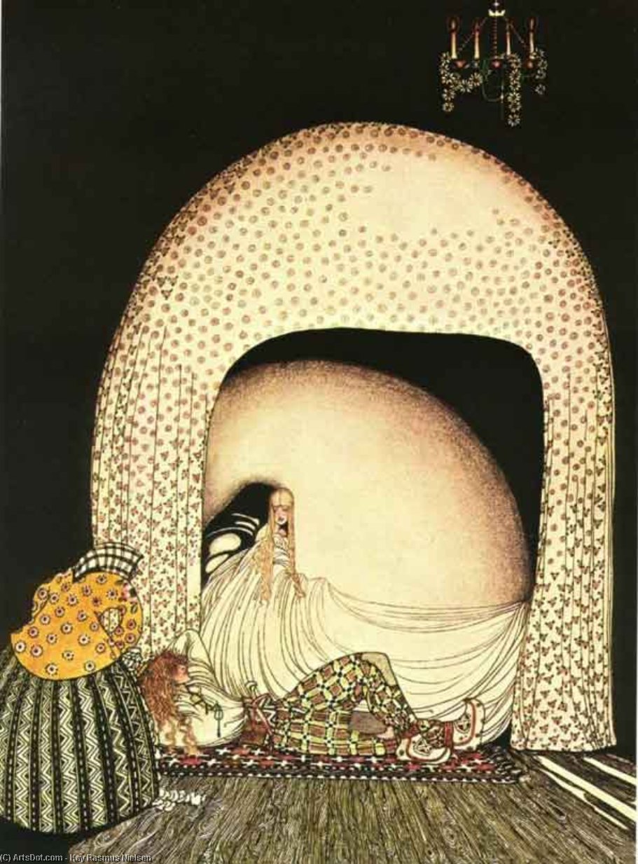 This Time She Whisked Off The Wig — Kay Rasmus Nielsen