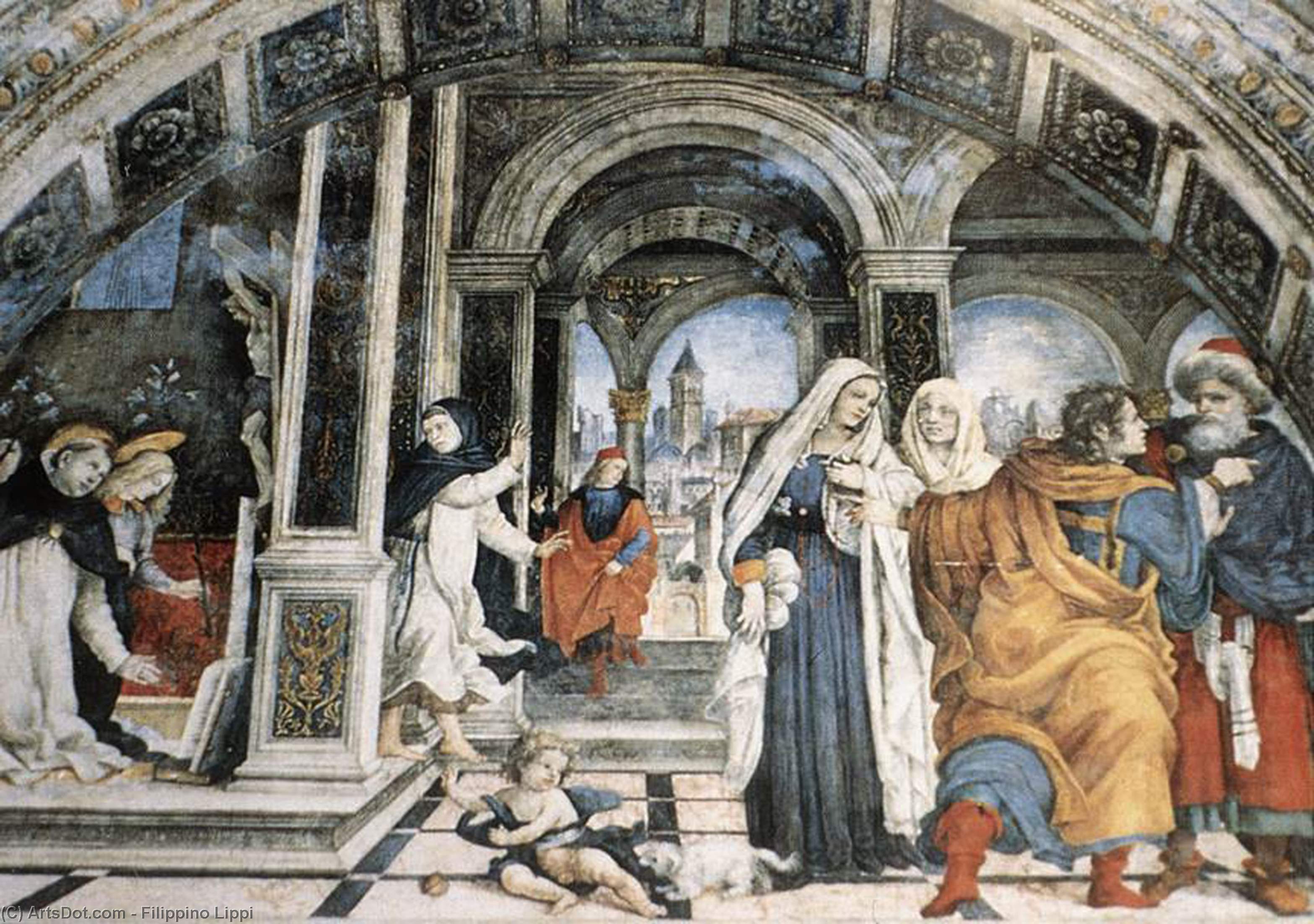 Miracle Of St Thomas Aquinas — Filippino Lippi