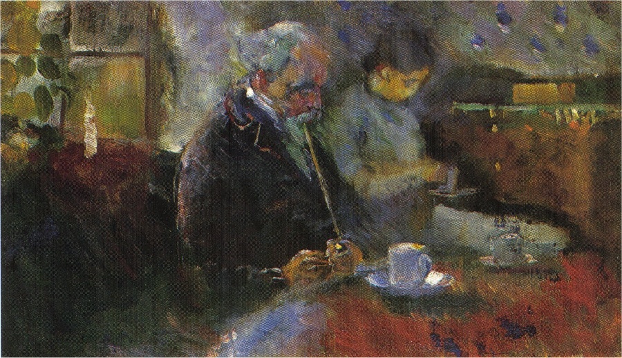 Taking Tea — Edvard Munch