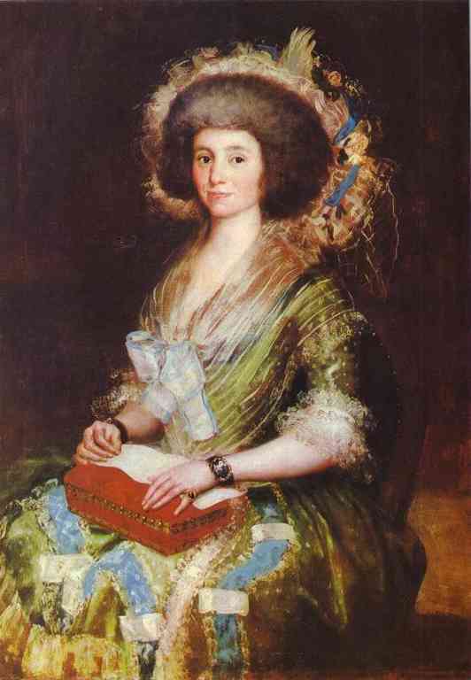 Portrait Of Senora Berm·sezne Kepmesa — Francisco José De Goya Y Lucientes