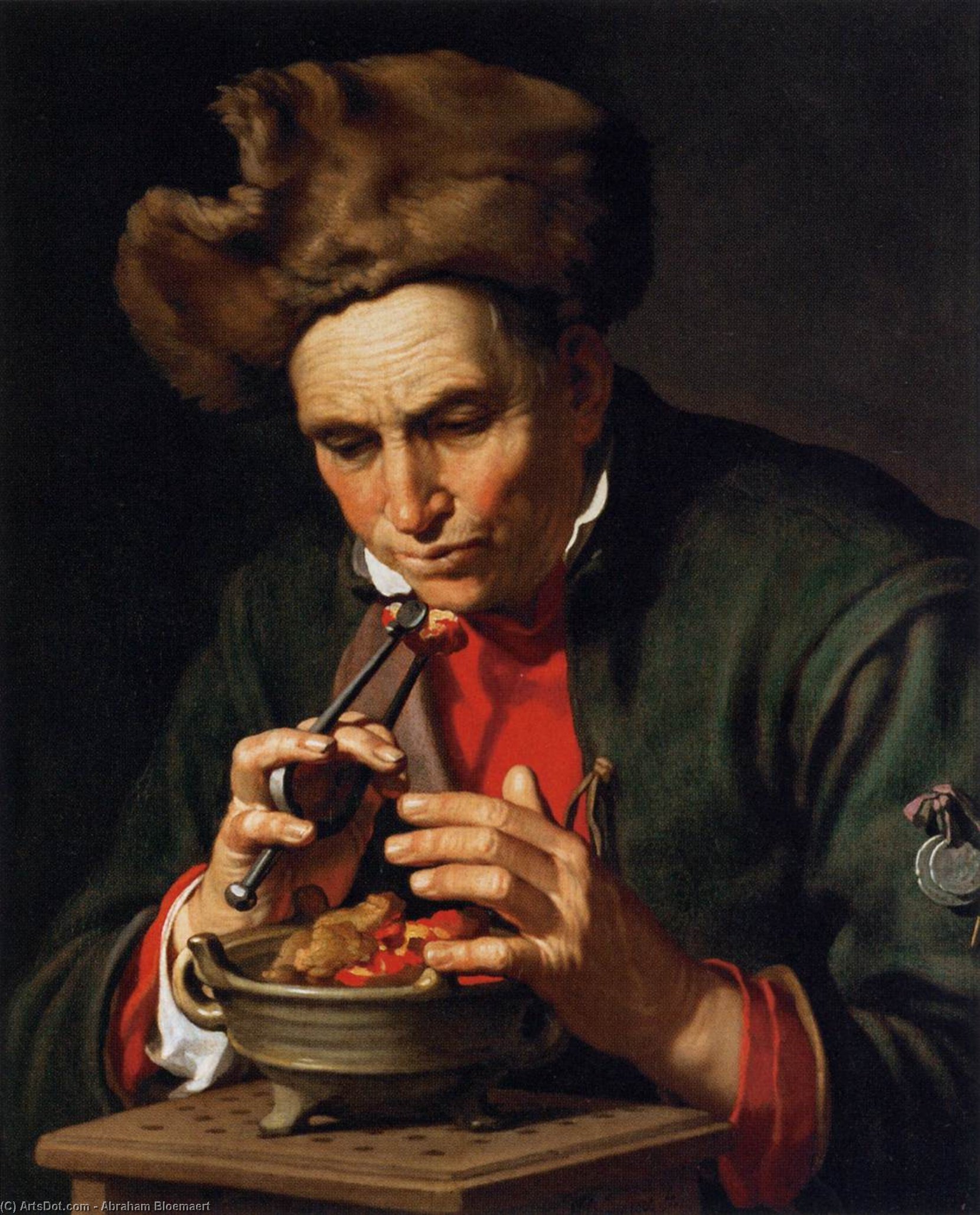 Allegory Of Winter — Abraham Bloemaert