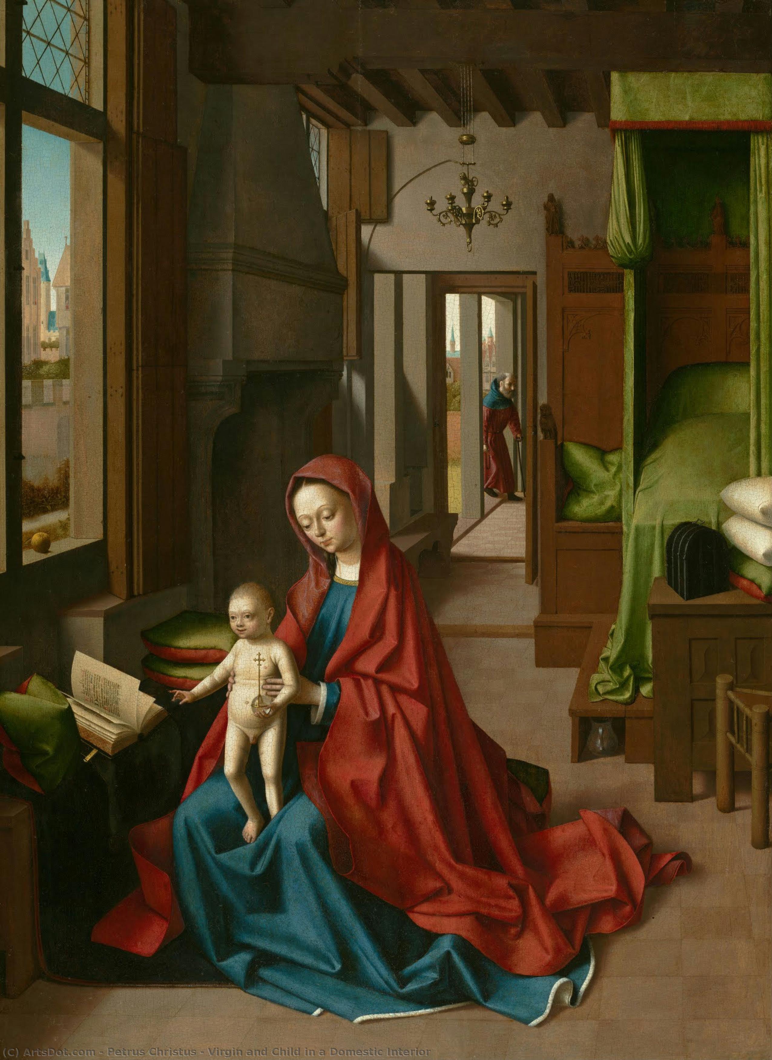 Virgin And Child In A Domestic Interior — Petrus Christus