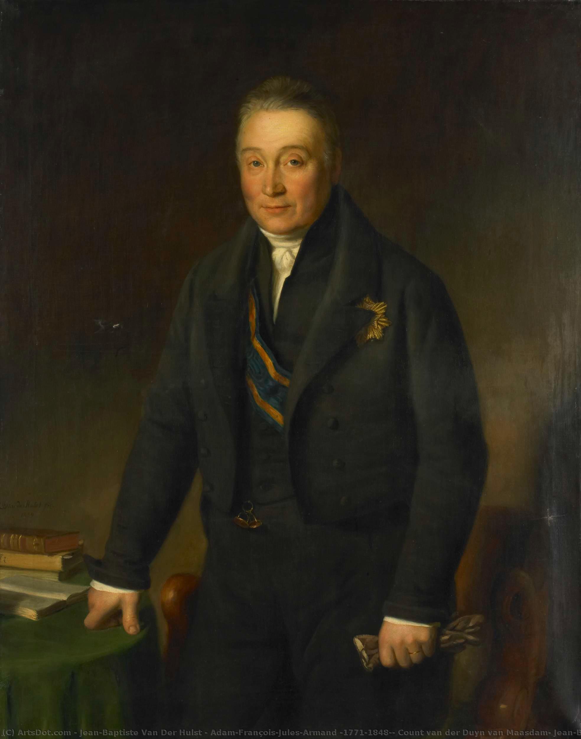 Adam-françois-jules-armand (1771-1848), Count Van Der Duyn Van Maasdam, Jean-baptiste Van Der Hulst, 1839 — Jean-baptiste Van Der Hulst
