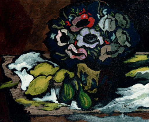 Vase Of Anemonies — Georges Braque