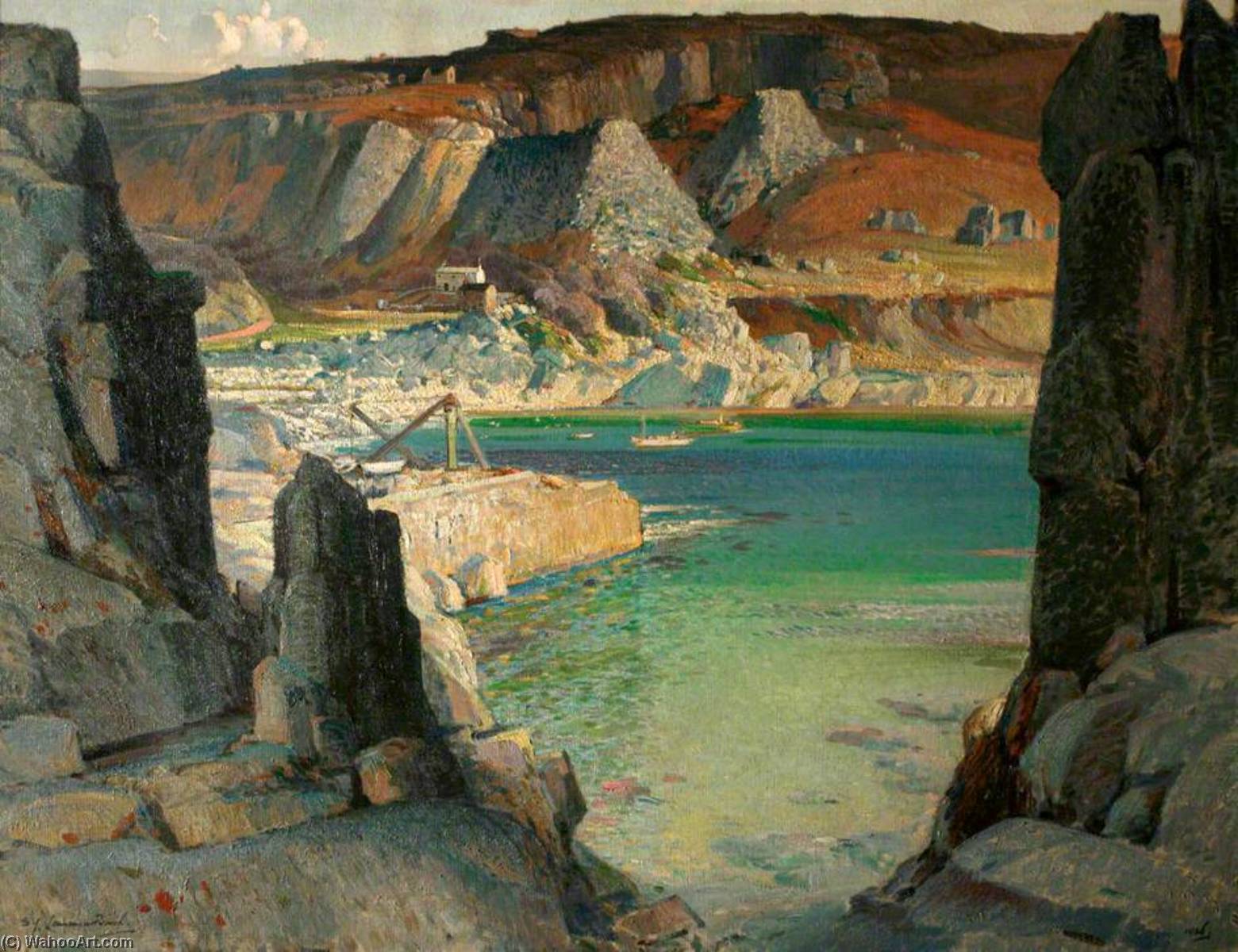 Morning Fills The Bowl — Samuel John Lamorna Birch
