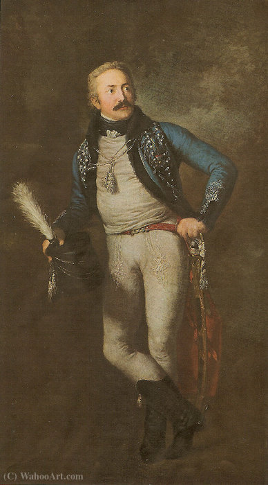 Portrait Johann Adolf Freiherr Von Thielmann — Anton Graff
