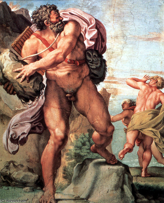 Polyphemus And The Nymph Galatea — Annibale Carracci