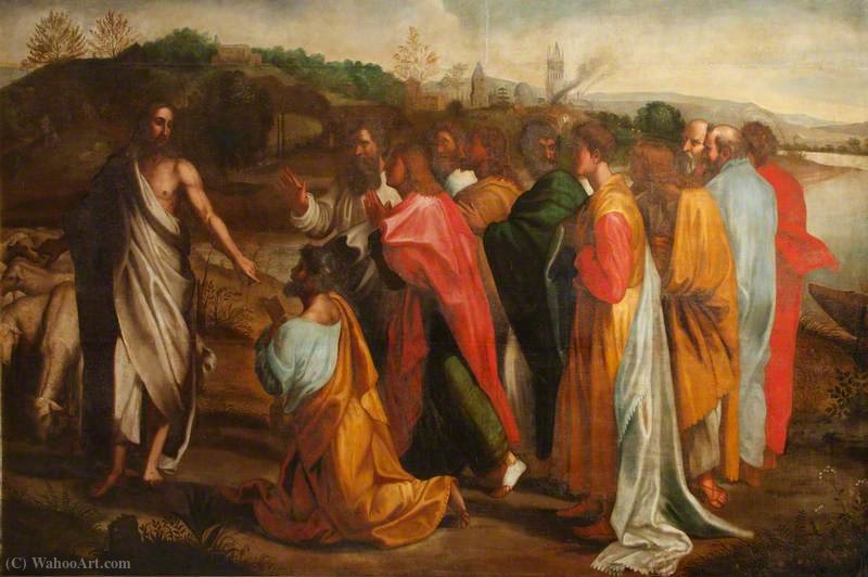 Christ's Charge To Peter — Daniel I Mijtens