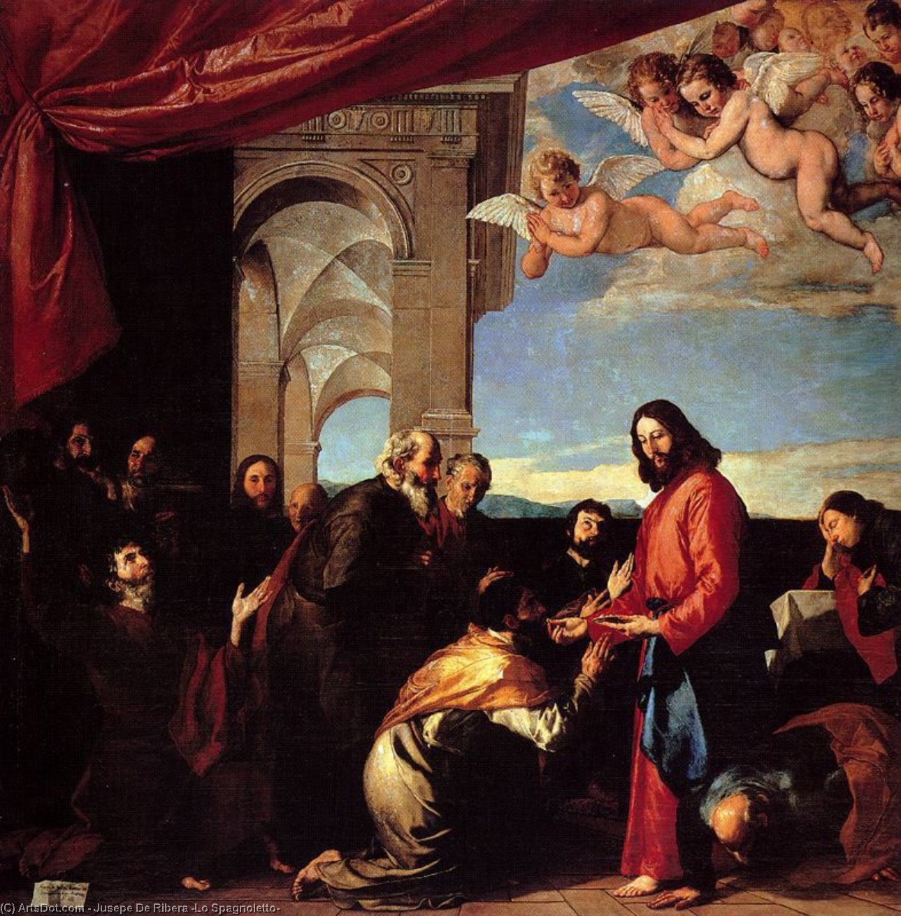 Communion Of The Apostles — Jusepe De Ribera