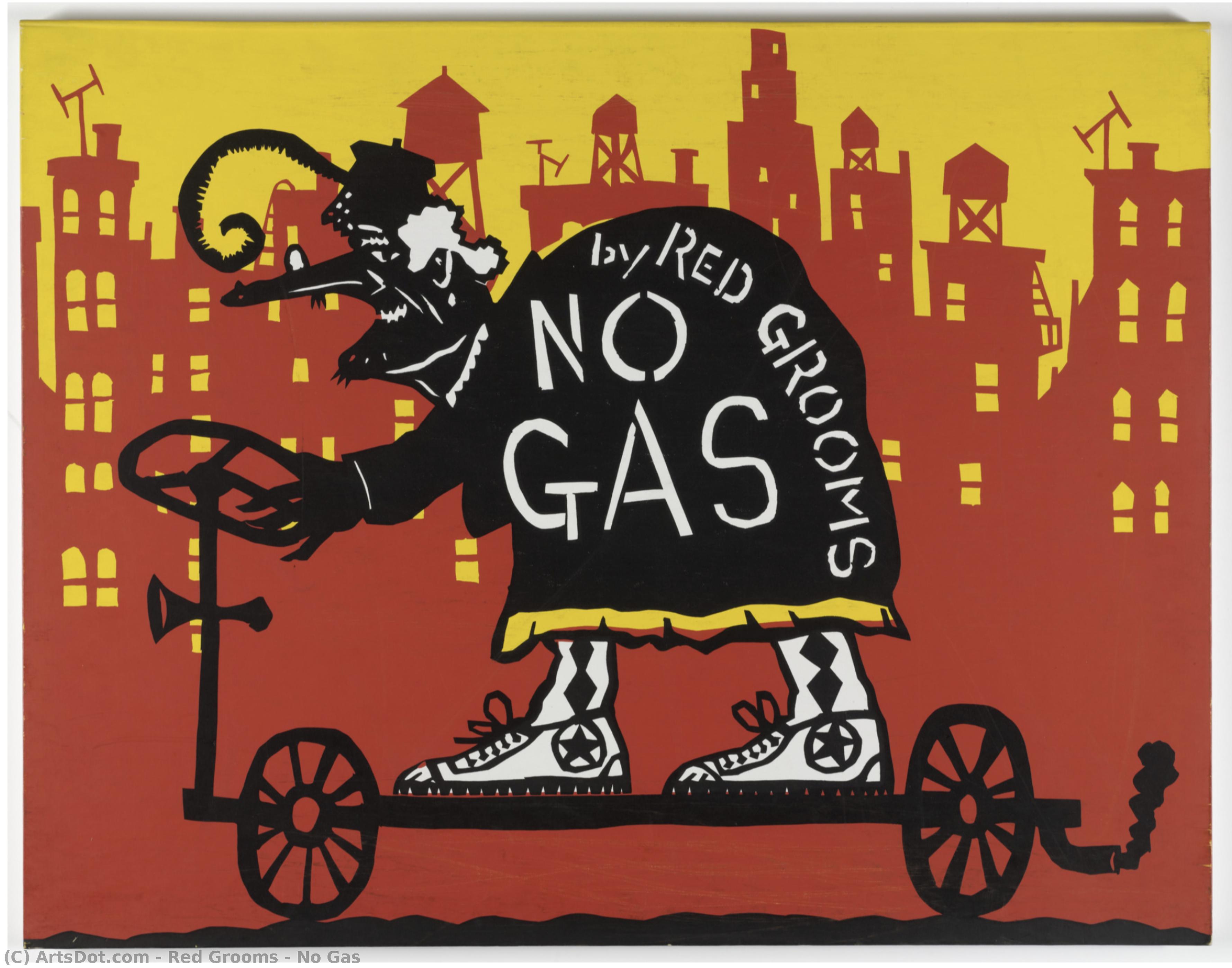 No Gas — Red Grooms