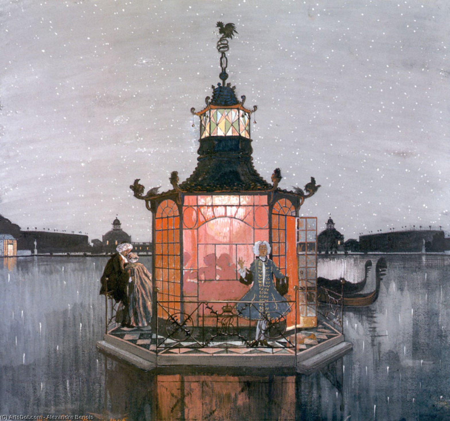 Chinese Pavilion. Jealous — Alexandre Benois