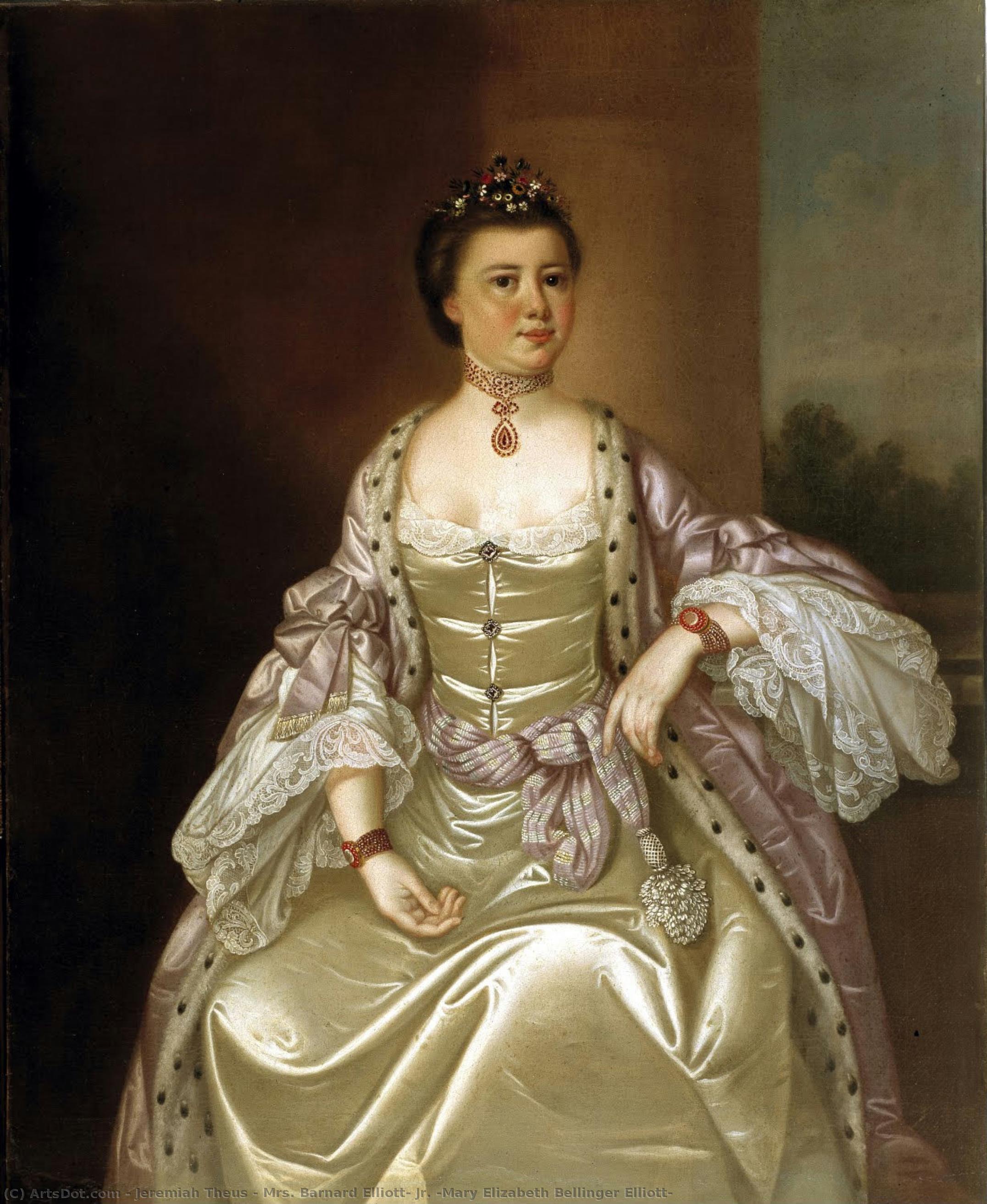 Mrs. Barnard Elliott, Jr. (mary Elizabeth Bellinger Elliott) — Jeremiah Theus