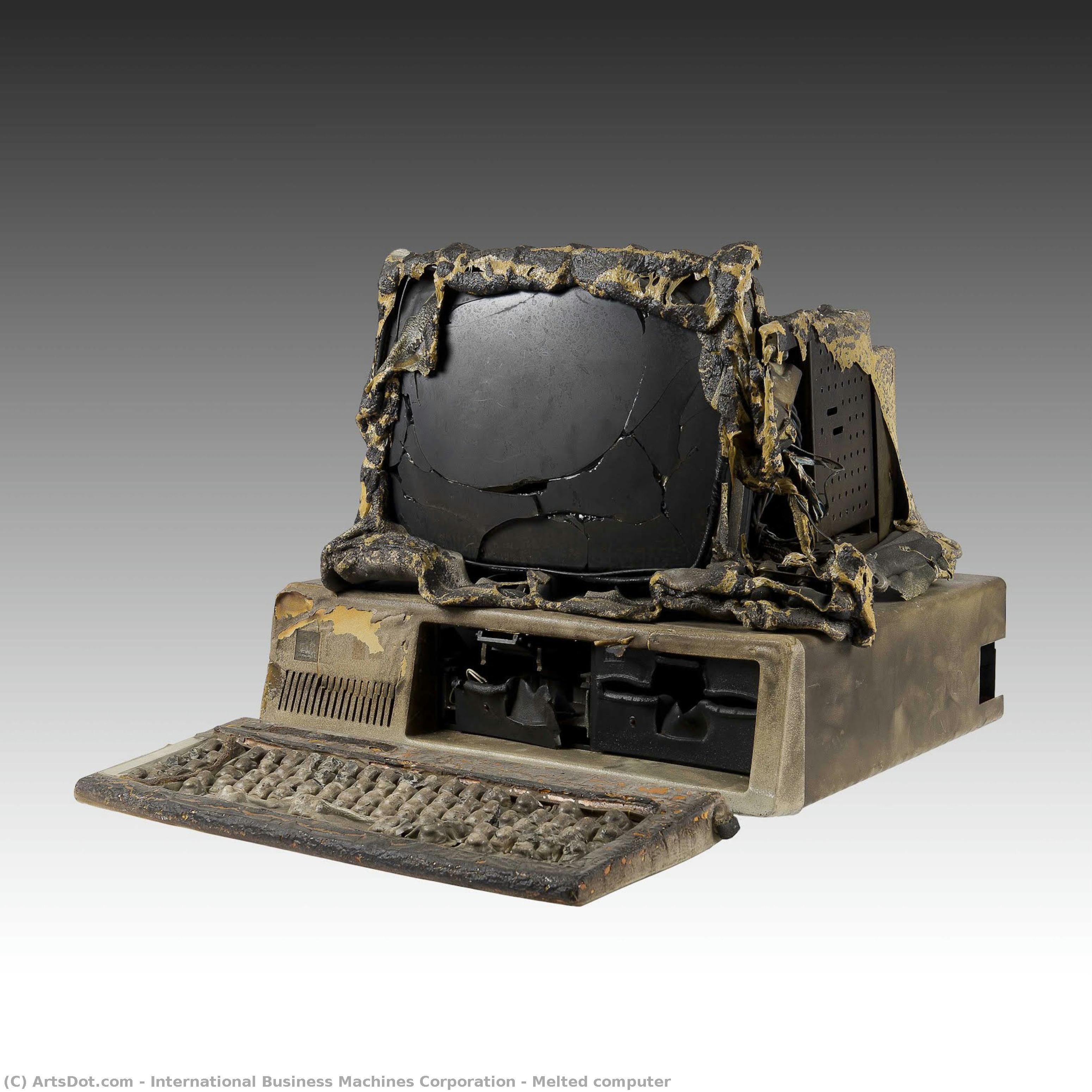 Melted Computer — International Business Machines Corporation