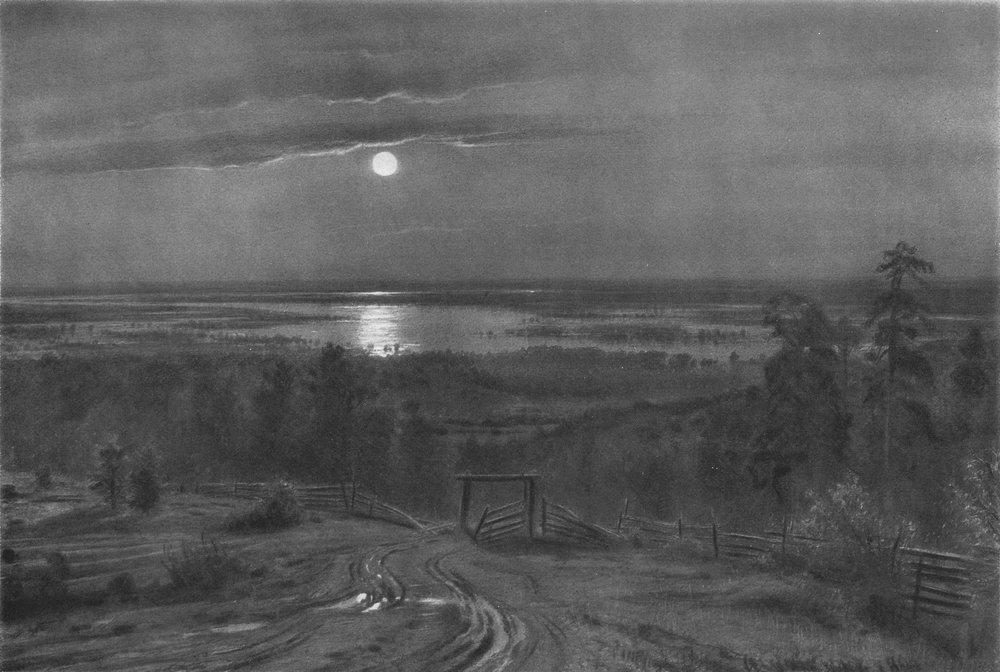 River Floods, Such As Seas — Ivan Ivanovich Shishkin