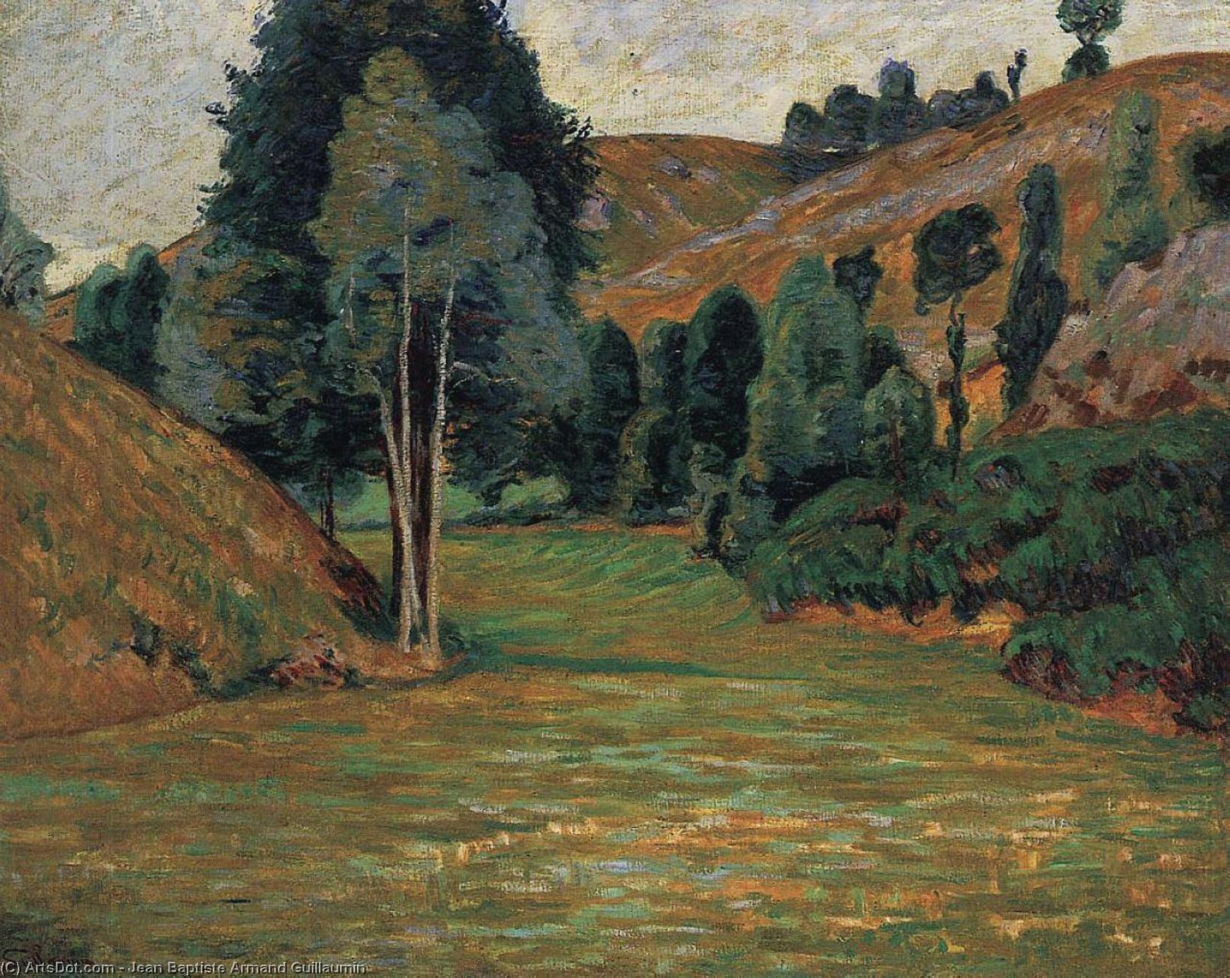 Small Valley At Pontgibaud — Ferdinand Guillaumin