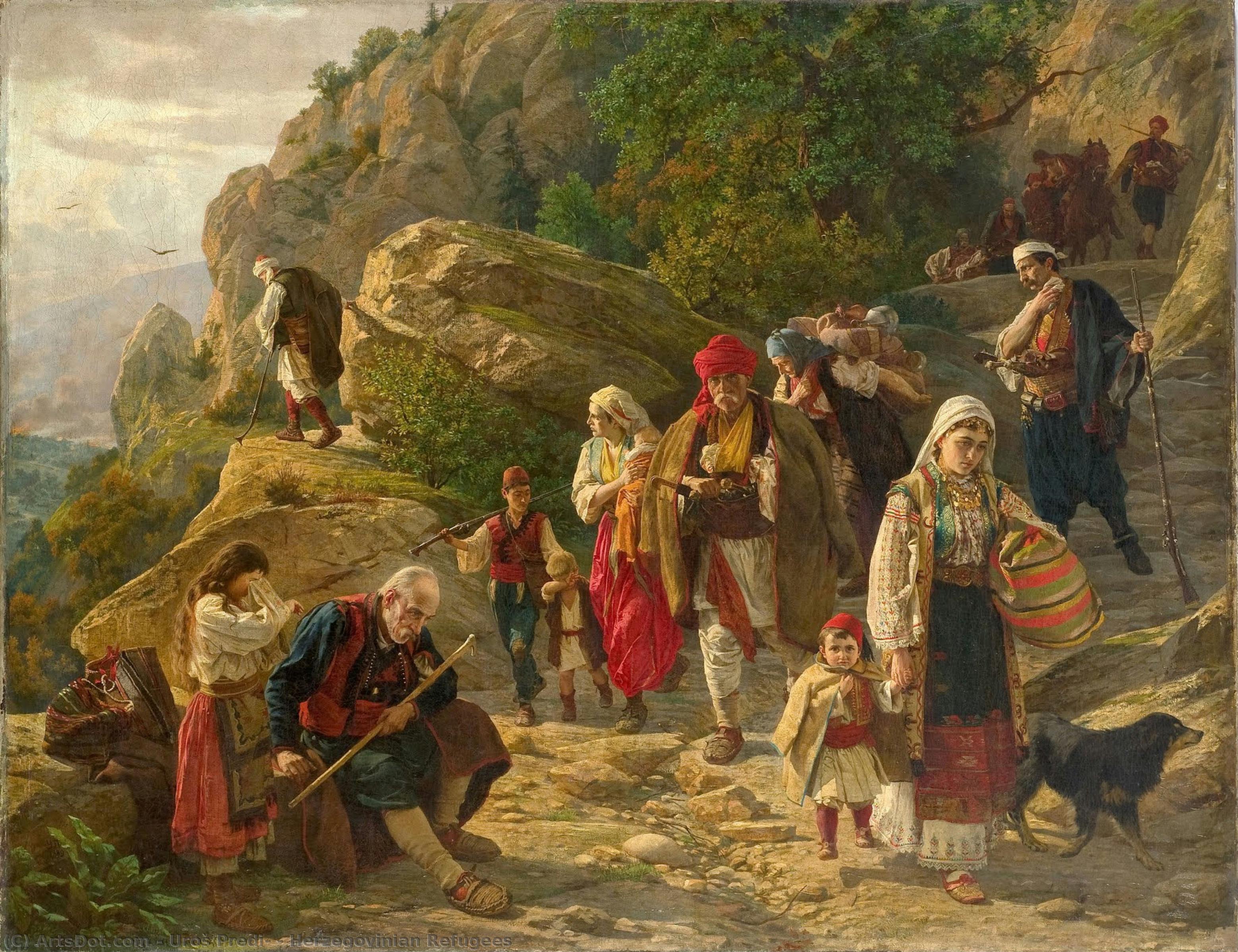 Herzegovinian Refugees — Uroš Predić