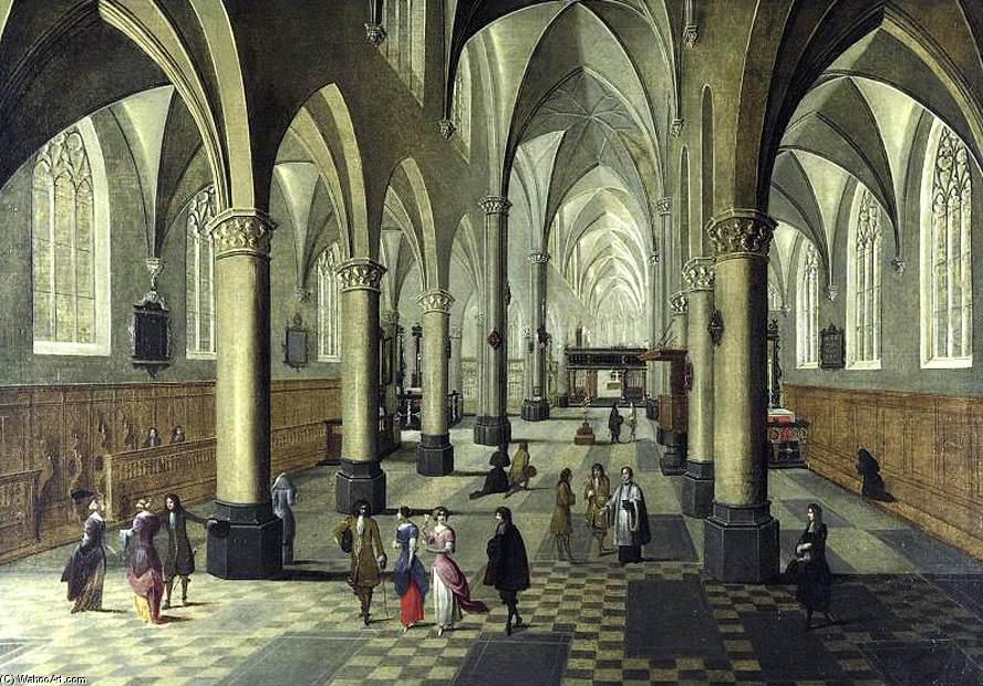 Interior Of A Cathedral — Peeter The Younger Neeffs
