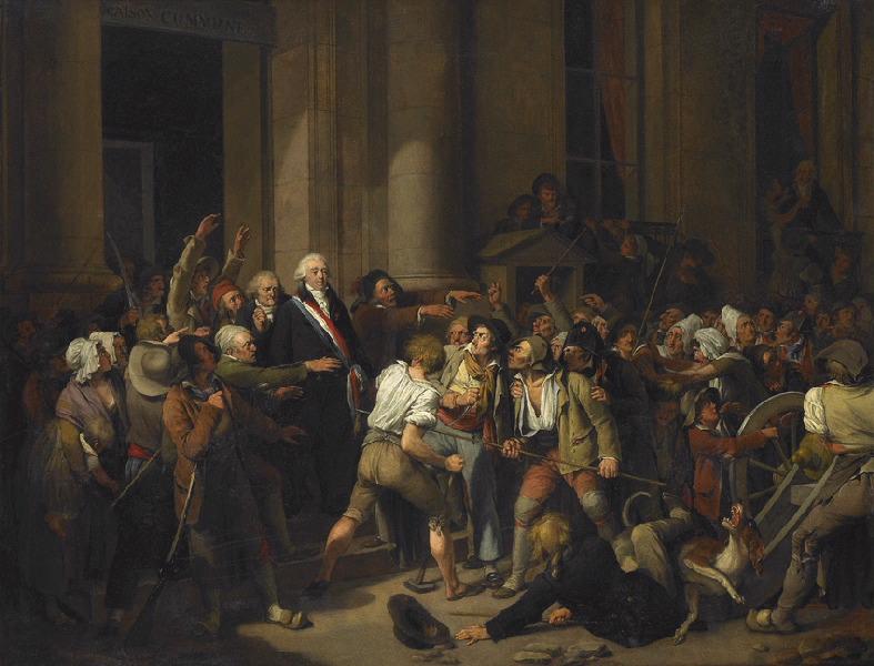 Une Scène De La Vie Publique De Pierre Nicolas De Fontenay, Maire De Rouen En 1792 (titre Moderne) Trait De Courage De M. De Fontenay Maire De Rouen (titre D'origine) — Louis Léopold Boilly