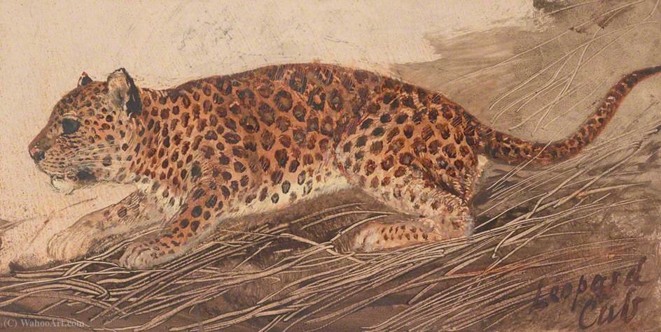 A Leopard — William Bell Scott