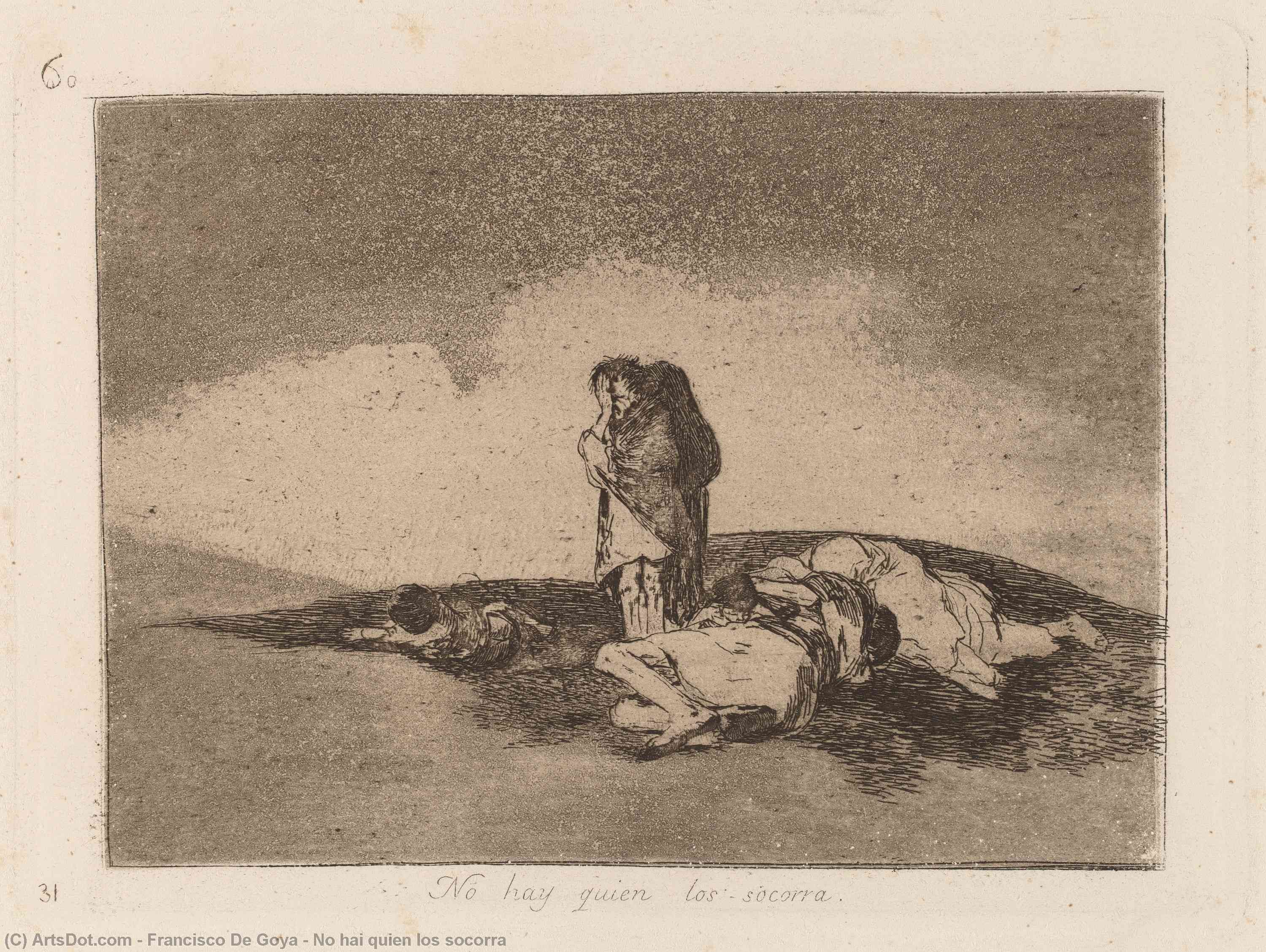 No Hai Quien Los Socorra — Francisco José De Goya Y Lucientes