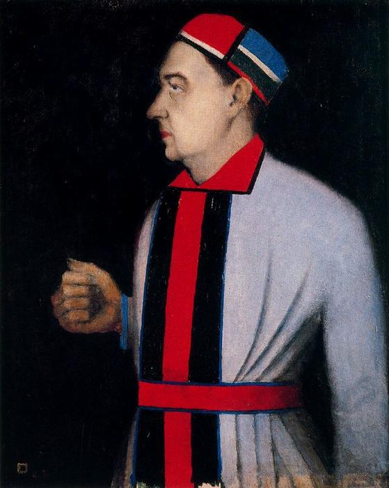 Male Portrait — Kazimir Malevich