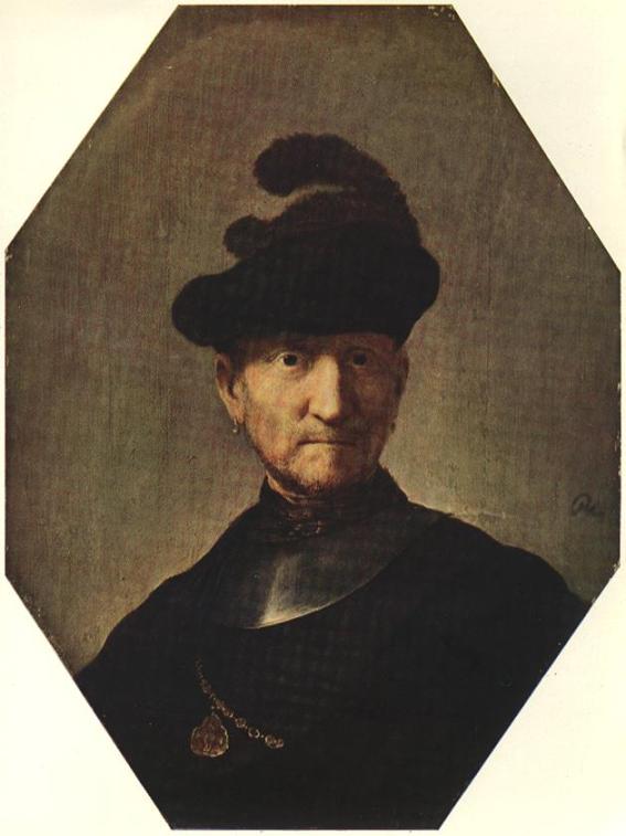 Old Soldier — Rembrandt Van Rijn