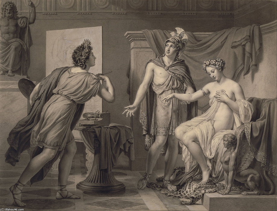 Alexander Ceding Campaspe To Apelles — Jérôme Martin Langlois