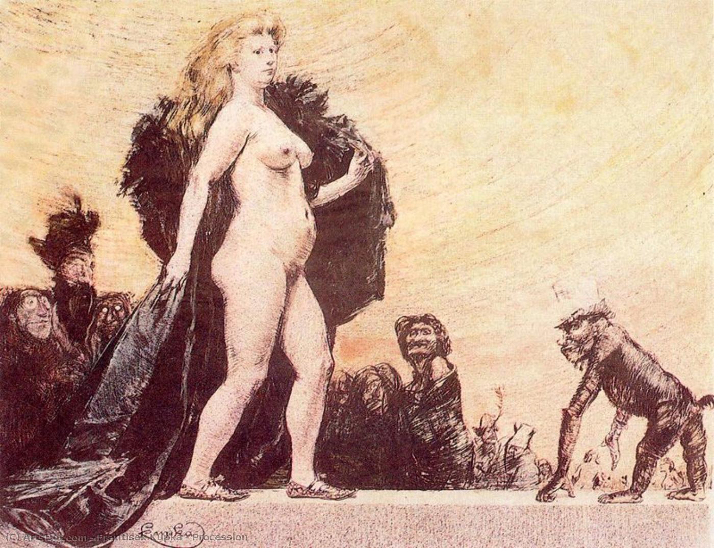 Procession — František Kupka