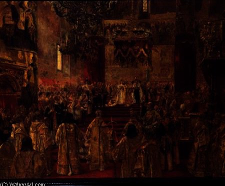 Study For The Coronation Of Tsar Nicholas Ii — Henri Gervex