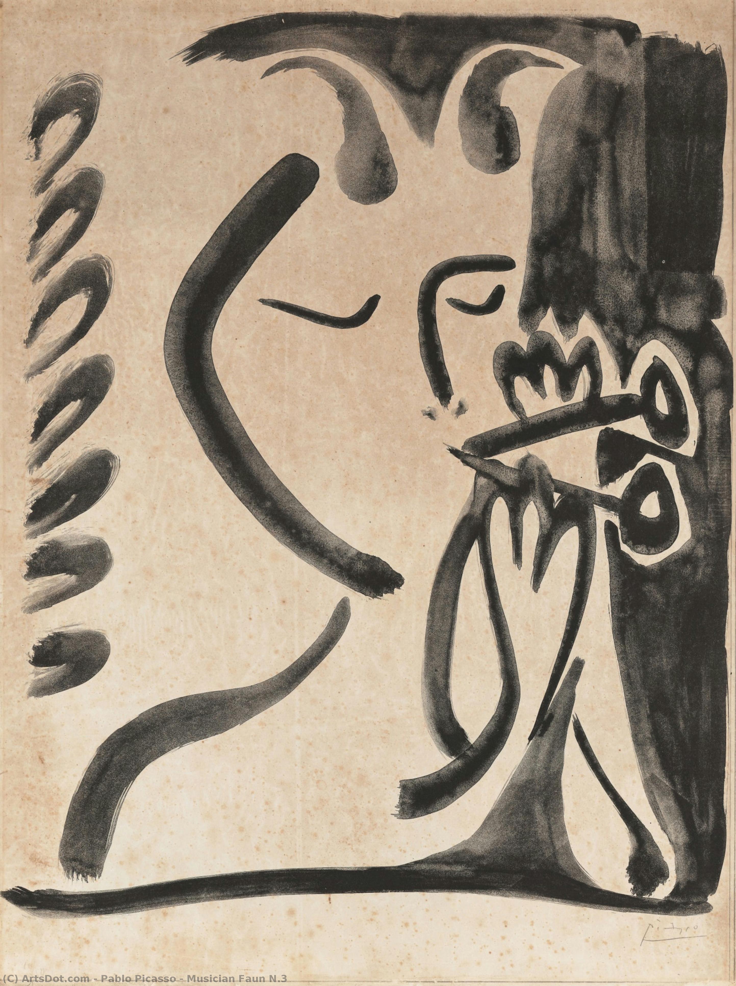 Musician Faun N.3 — Pablo Picasso