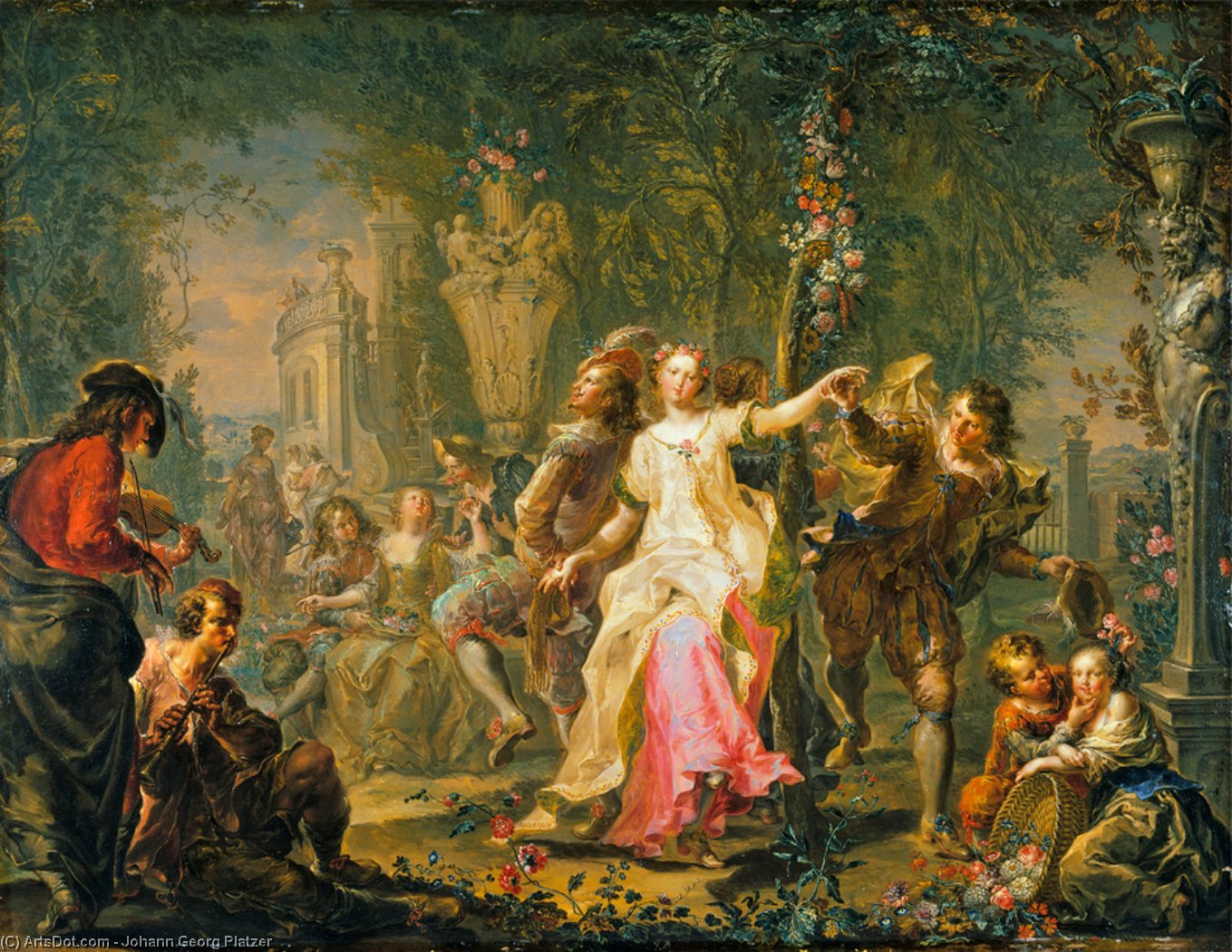 Spring — Johann Georg Platzer