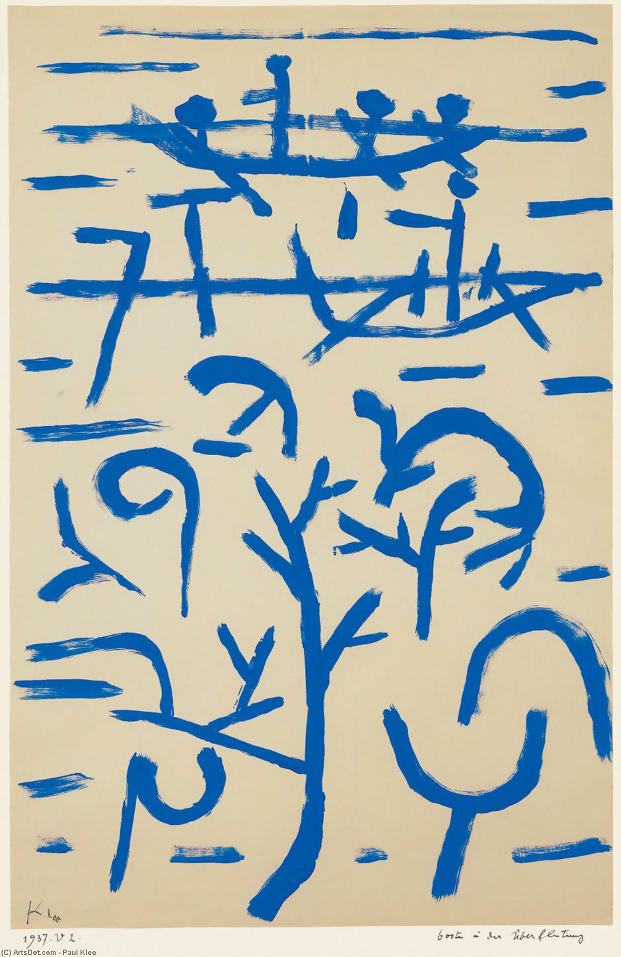 Boats In The Flood — Paul Klee