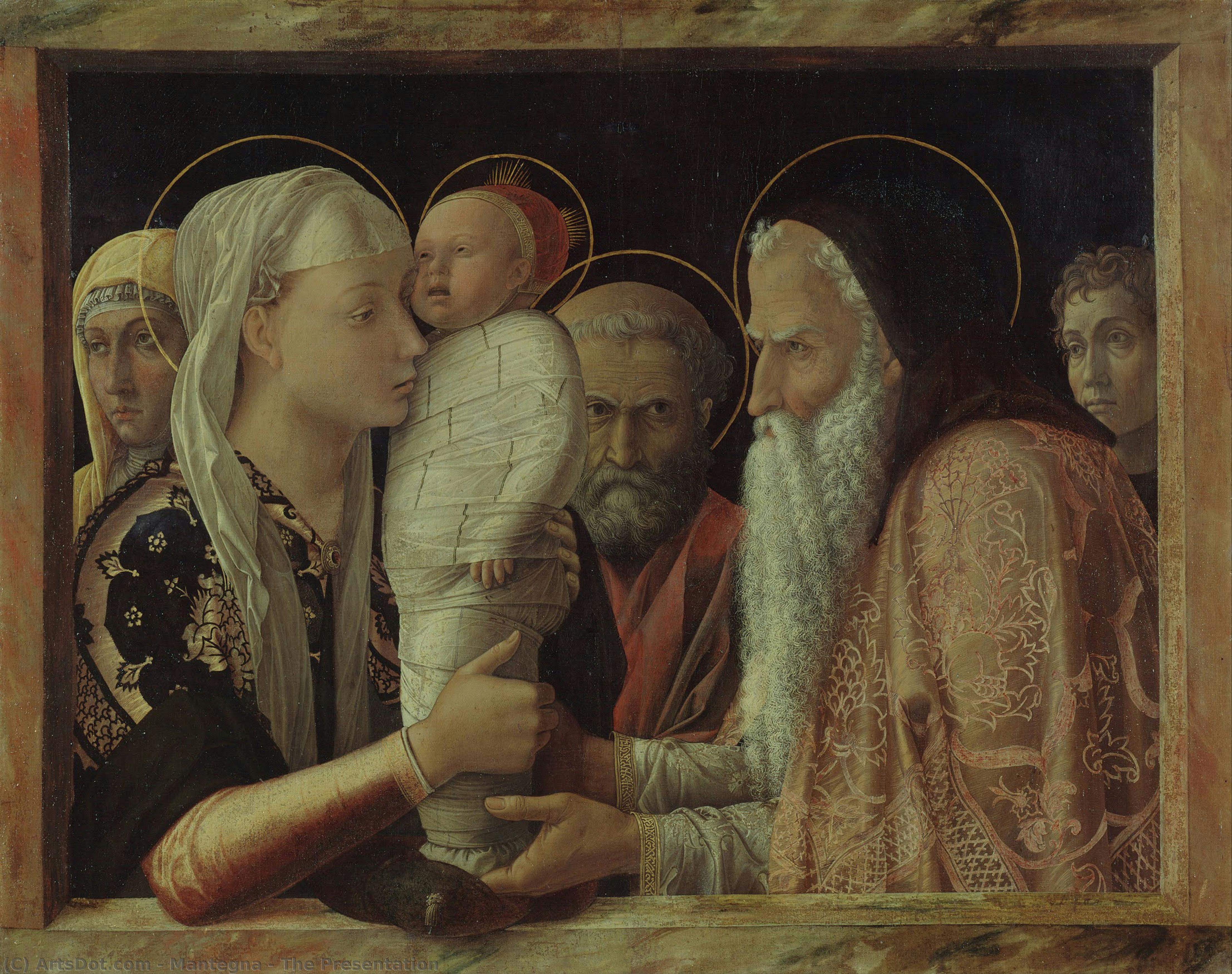 The Presentation — Andrea Mantegna